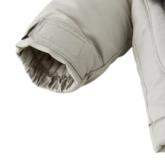 ZARA Kids Gray Hooded Winter Puffer Jacket – Waterproof – Size 18-24M - Picture 6 of 12